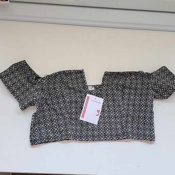 Intimately Free people lucky now brami medium crop top off shoulder nwt womens - Picture 3 of 8